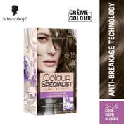 Schwarzkopf Colour Specialist At Home Permanent Hair Colour - 6.16 Cool Dark Blonde (165 ml)