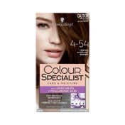 Schwarzkopf Colour Specialist At Home Permanent Hair Colour - 4.54 Medium Hazelnut Brown (165 ml)