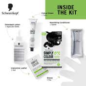 Schwarzkopf Black Hair Color Combo -1 (Permanent + Touch Up)