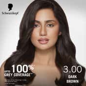 Schwarzkopf Simply Colour Permanent Hair Colour For 100% Grey Coverage - 3.00 Dark Brown (142.5 ml)