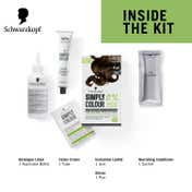 Schwarzkopf Simply Colour Permanent Hair Colour For 100% Grey Coverage - 4.65 Mocha Brown (142.5 ml)
