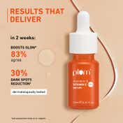 Plum 15% Vitamin C Glow Face Serum Dermat Tested Fight Dark Spots, Pigmentation & Dull Skin (10ml)