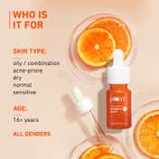 Plum 15% Vitamin C Glow Face Serum Dermat Tested Fight Dark Spots, Pigmentation & Dull Skin (10ml)