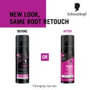 Schwarzkopf Root Retouch Instant Temporary Hair Spray - Black (120ml)