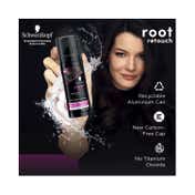 Schwarzkopf Black Hair Color Combo - 2 (Permanent + Touch Up)