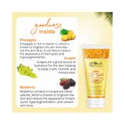 Globus Naturals De Tan Face Cream Enriched With Pineapple & Grapes (100g)