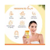 Globus Naturals De Tan Face Cream Enriched With Pineapple & Grapes (100g)