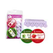 Majestique Nail Polish Remover & Toe Separator Set (4Pcs)