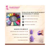 Majestique Beauty Makeup Sponge Set (2 pcs)