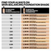 Smashbox Always On Foundation - L20W (Level Two Light With A Warm Undertone) (30 ml)