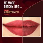 Faces Canada Comfy Matte Crème Lipstick, 8HR Long Stay, Intense Color - Sip Of Wine 06 (4.2 g)
