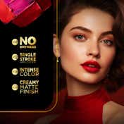 Faces Canada Comfy Matte Crème Lipstick, 8HR Long Stay, Intense Color - Sip Of Wine 06 (4.2 g)