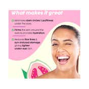 Plix Guava Fresh Eyes Under Eye Gel For Reducing Dark Circles With 3% Niacinamide (15g)