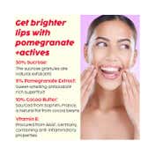 Plix Pomegranate Exfoliating Lip Scrub For Dark Dry & Pigmented Lips (15g)