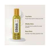 ST.JOHN Cobra No Gas Music Long Lasting Perfume Deodorant Body Spray (100ml)