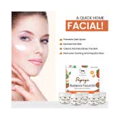 TNW The Natural Wash Papaya Radiance Facial Kit With Orange And Turmeric Extracts (125g)