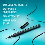 Lakme Eyeconic Pro Brush Eyeliner - Black (1.2 ml)