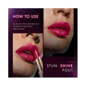 Lakme 9 To 5 Primer + Shine Lipstick - Pink Rose (3.6 g)