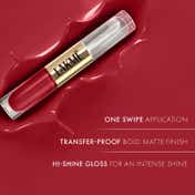 Lakme 9 To 5 Double Duty Matte to Glass Liquid Lip - Vintage Red (7.6 ml)