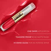Lakme 9 To 5 Double Duty Matte to Glass Liquid Lip - Passion Pink (7.6 ml)