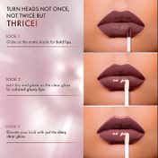 Lakme 9 To 5 Double Duty Matte to Glass Liquid Lip - Beachy Vibe (7.6 ml)