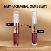 Lakme 9 To 5 Double Duty Matte to Glass Liquid Lip - Beachy Vibe (7.6 ml)