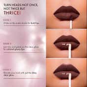 Lakme 9 To 5 Double Duty Matte to Glass Liquid Lip - Tropical Princess (7.6 ml)