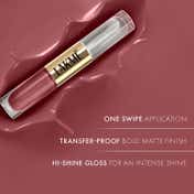 Lakme 9 To 5 Double Duty Matte to Glass Liquid Lip - Sweet Praline (7.6 ml)