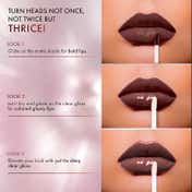 Lakme 9 To 5 Double Duty Matte to Glass Liquid Lip - Cocoa (7.6 ml)