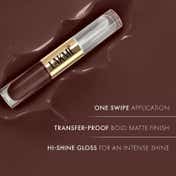Lakme 9 To 5 Double Duty Matte to Glass Liquid Lip - Brown Sugar (7.6 ml)