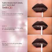 Lakme 9 To 5 Double Duty Matte to Glass Liquid Lip - Brown Sugar (7.6 ml)