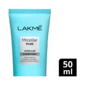 Lakme Micellar Pure Facewash for Deep Pore Cleanse (50g)