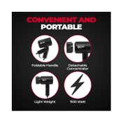 Beardo Styling Gun Ultra Compact Hair Dryer - Black