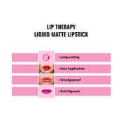 Matt Look Lip Therapy Liquid Matte Lipstick - 06 Fuchsia Pink (5 ml)