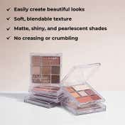 Lamel Selflove Eyeshadow Palette - 402 (8.5 g)