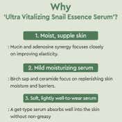 Dewytree Ultra Vitalizing Snail Cream (80 ml) And Serum (70 ml) Combo