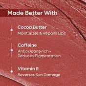 mCaffeine Cocoa Kiss Creamy Matte Nude Lipstick with Cocoa Butter - Rose Martini (4.2 g)