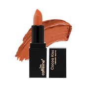 mCaffeine Cocoa Kiss Creamy Matte Nude Lipstick with Cocoa Butter - Mocha Muse (4.2 g)