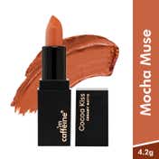 mCaffeine Cocoa Kiss Creamy Matte Nude Lipstick with Cocoa Butter - Mocha Muse (4.2 g)