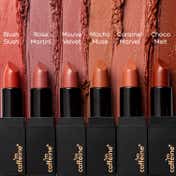 mCaffeine Cocoa Kiss Creamy Matte Nude Lipstick with Cocoa Butter - Mocha Muse (4.2 g)