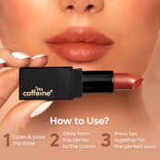 mCaffeine Cocoa Kiss Creamy Matte Nude Lipstick with Cocoa Butter - Mocha Muse (4.2 g)