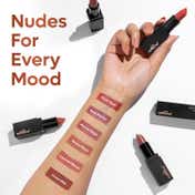 mCaffeine Cocoa Kiss Creamy Matte Nude Lipstick with Cocoa Butter - Blush Slush (4.2 g)