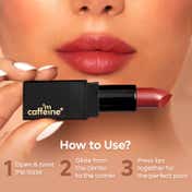 mCaffeine Cocoa Kiss Creamy Matte Nude Lipstick with Cocoa Butter - Blush Slush (4.2 g)