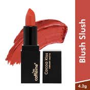 mCaffeine Cocoa Kiss Creamy Matte Nude Lipstick with Cocoa Butter - Blush Slush (4.2 g)