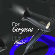Babila Luxe Pro Hair Dryer BHD-E17 - Multicolour (1 pc)