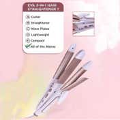 Babila Eva 3 In 1 Hair Straightener BHS-E51 - Multicolour (1 pc)