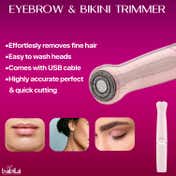Babila Eyebrow & Bikini Trimmer BBET-E20 - Pink (1 pc)