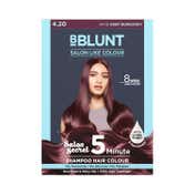 BBlunt Wine Deep Burgundy 5 Minute Shampoo Hair Color - 4.20 Wine Deep Burgundy (5pcs)