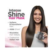 BBlunt Intense Shine Hair Mask With Rice & Silk Protein For Softer & Shinier Hair (250g)