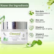 Fixderma Cleovera Cica Cream with Gotu Kola & Vitamin A for Damage Skin Repair Face Cream (50g)